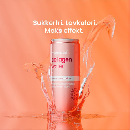 Hydra.sci er det perfekte kollagentilskuddet – smakfullt, sukkerfritt og lavkalori. Inneholder 5g premium VERISOL® kollagen for maksimal effekt.
